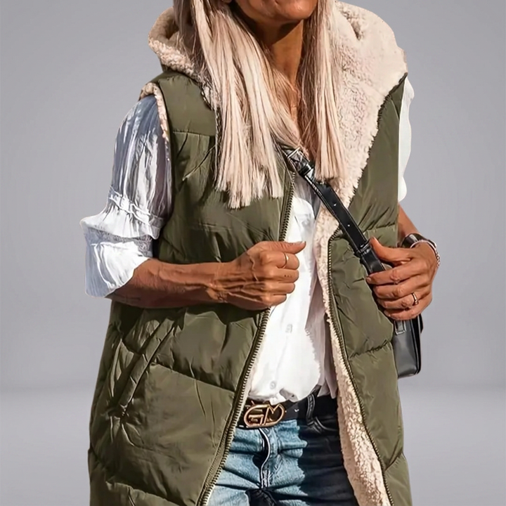 RYLEE™ – Reversible Hooded Puffer Vest