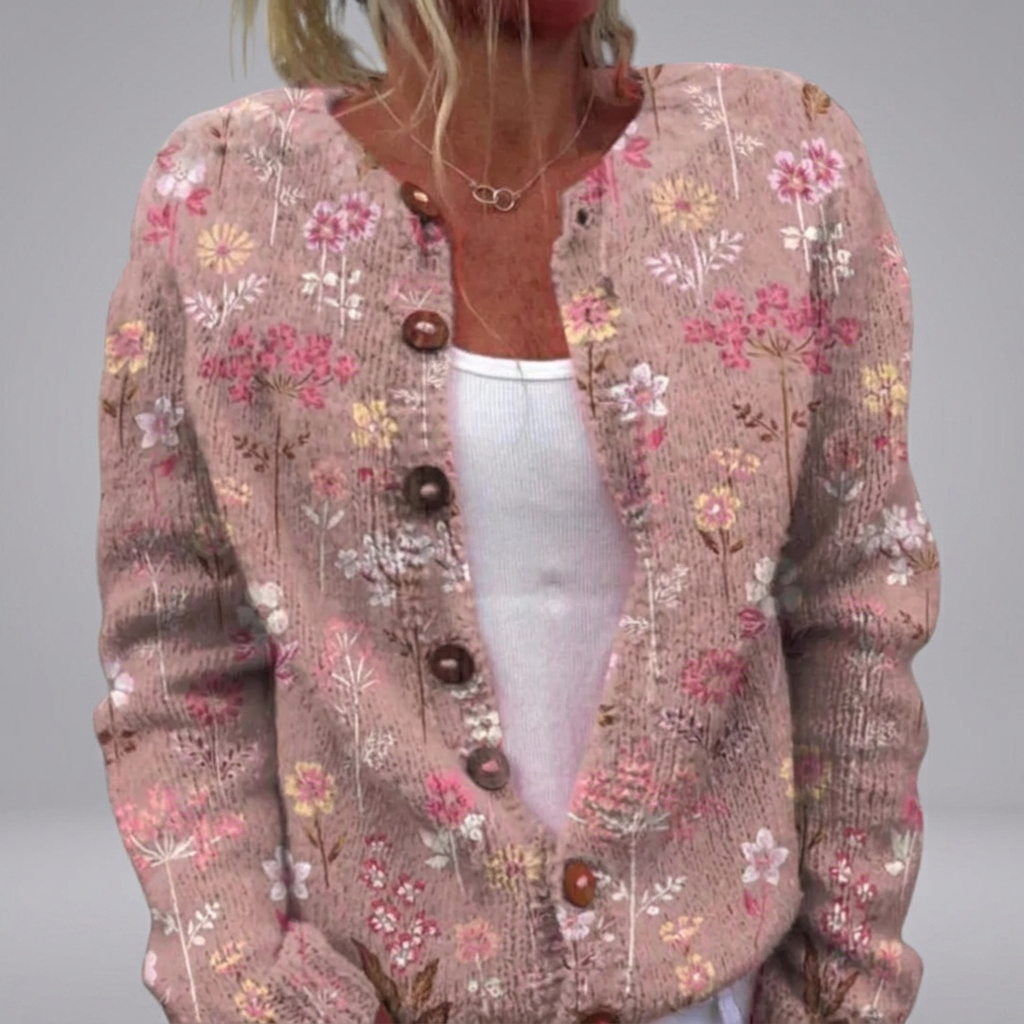 Aveline - Vintage Bloom Cardigan