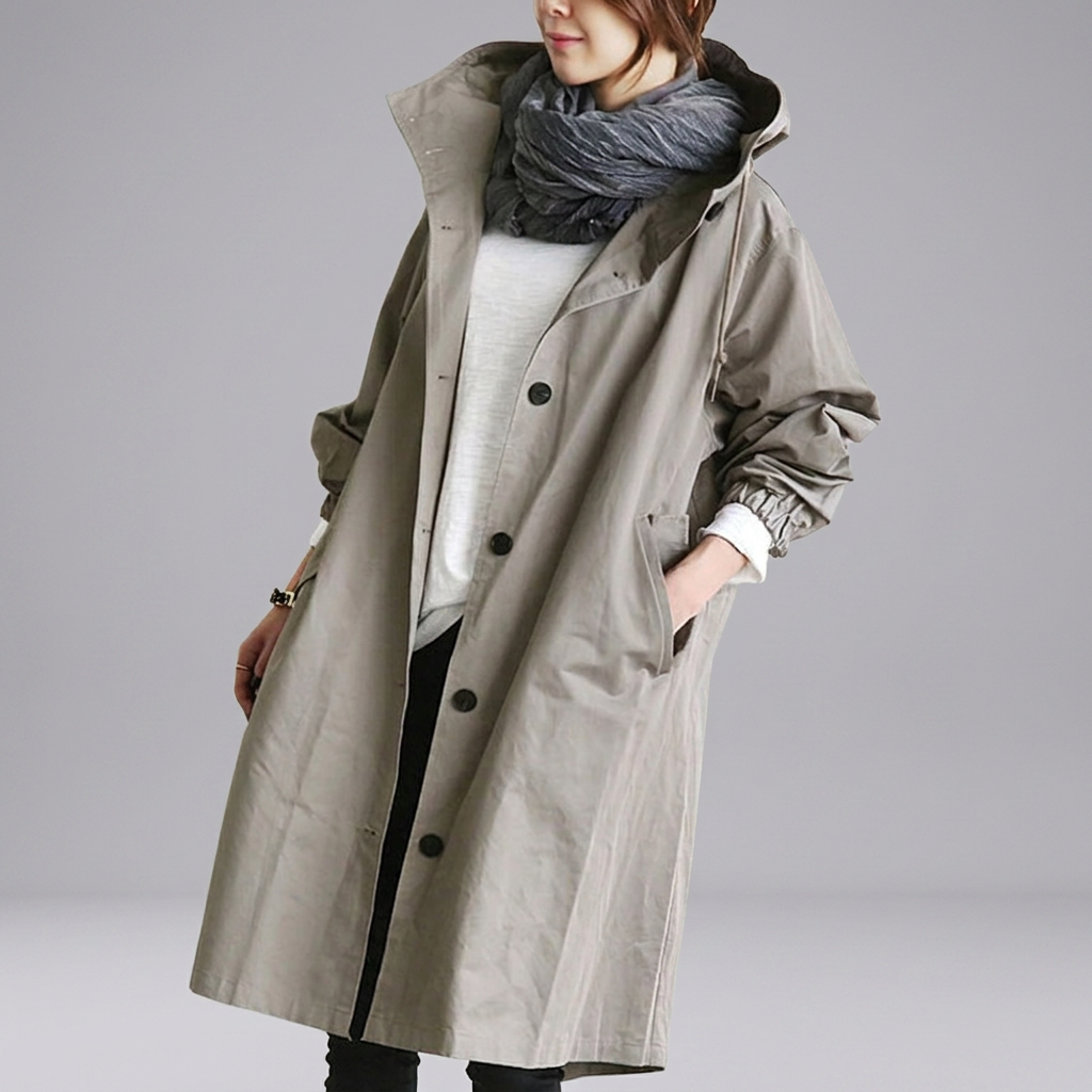 EVA™ | Tailored Fashion Trench Coat