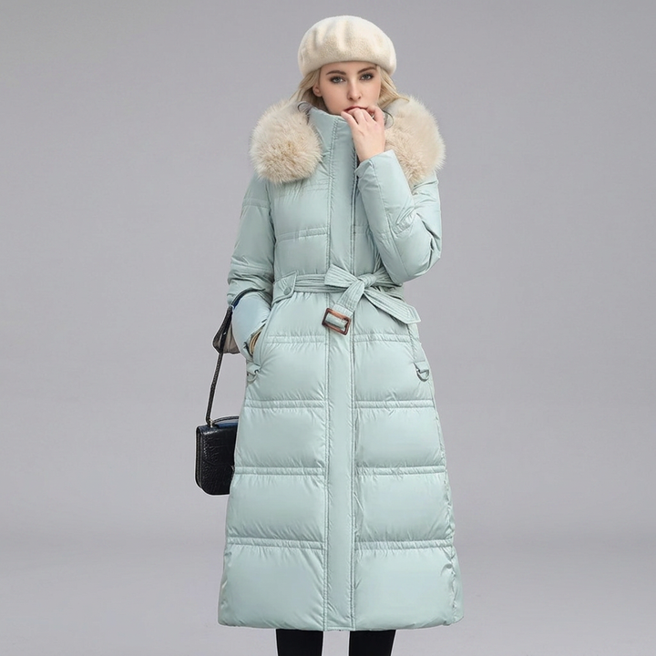 LUCIA™ | Designer Winter Parka with Fur Hood