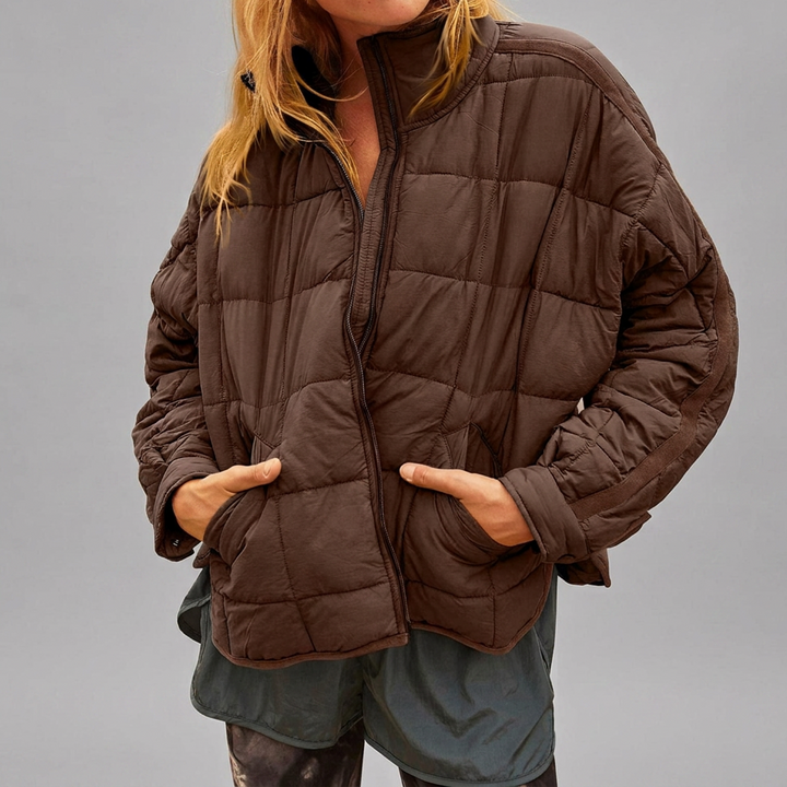 GEMMA™ – Lightweight Compact Zip Puffer Jacket