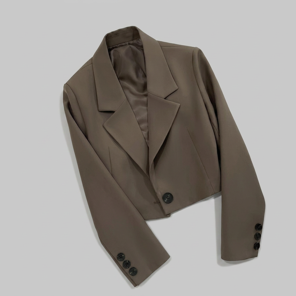 CORALIE™ - Sophisticated Cropped Blazer