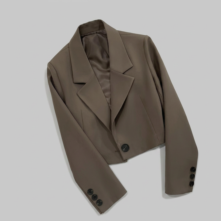 CORALIE™ - Sophisticated Cropped Blazer