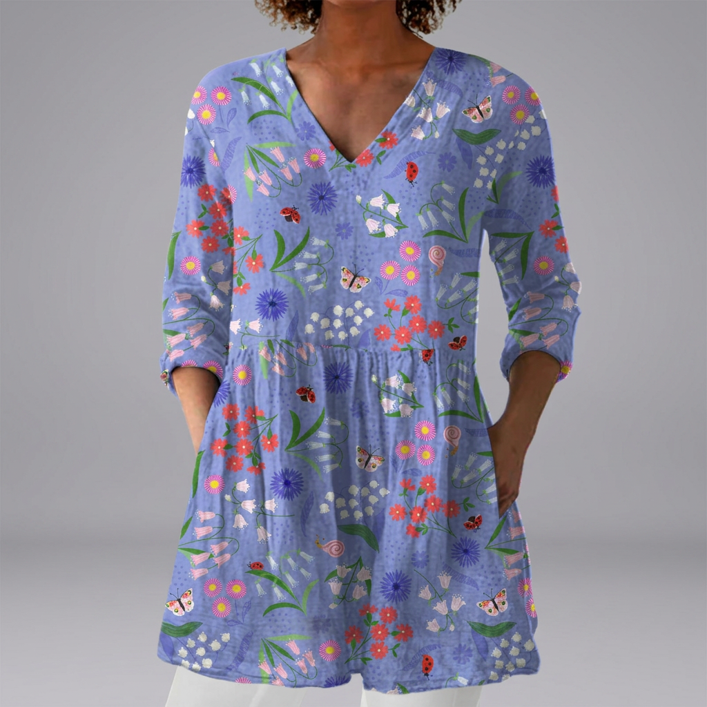 Fainne - Dusky Purple Blouse