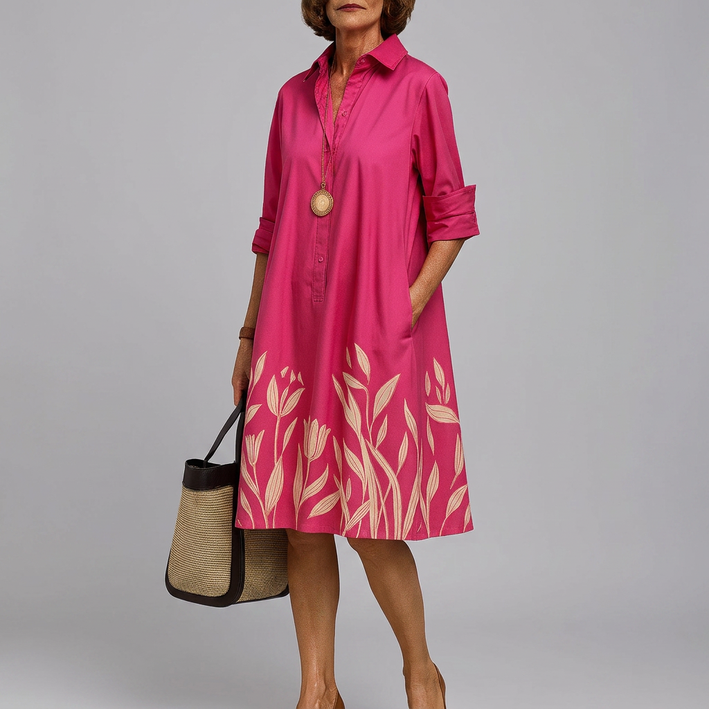 Aithne - Dress Coral