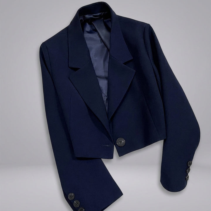 CORALIE™ - Sophisticated Cropped Blazer