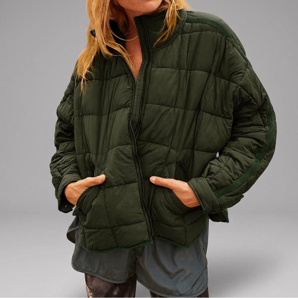 GEMMA™ – Lightweight Compact Zip Puffer Jacket