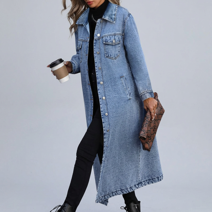POPS™ – Stylish Button Front Coat