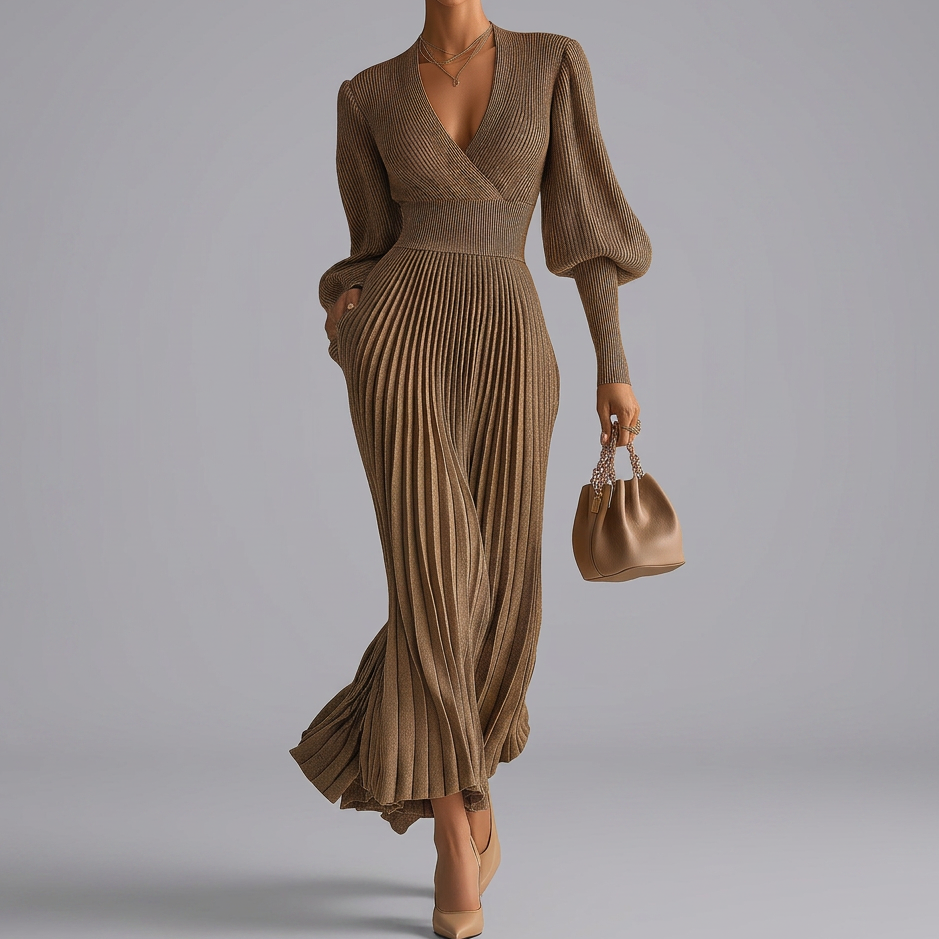 Uaine - Dress Ribbed
