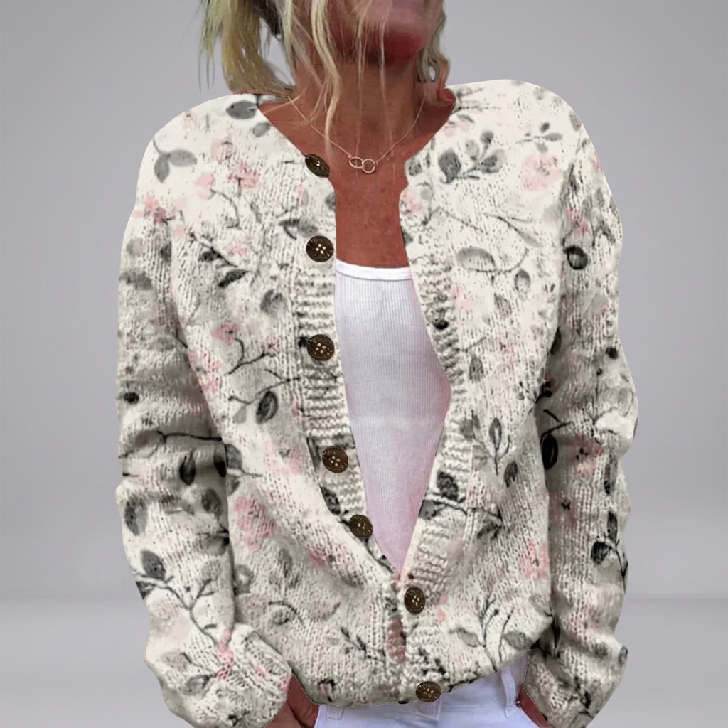 Imelda - Heirloom Print Cardigan
