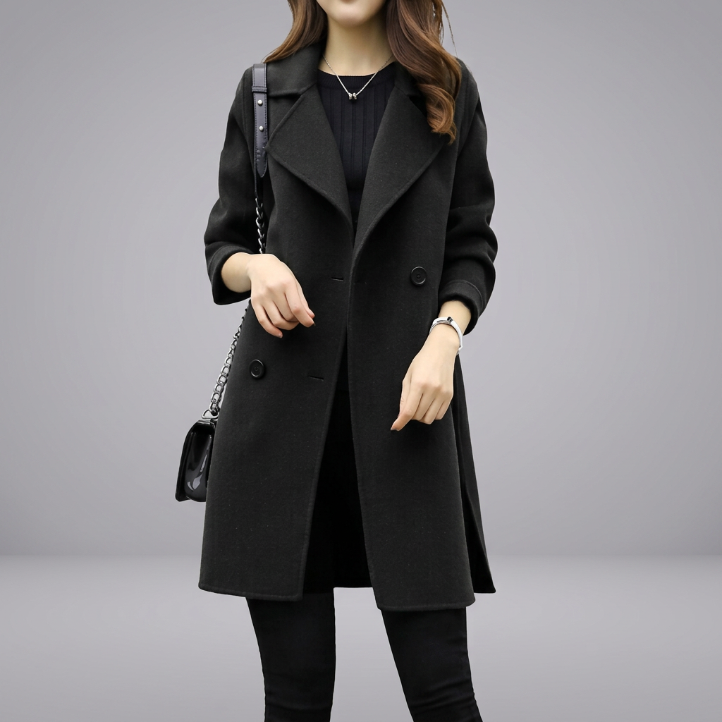 CELINA™ - Long Trench Coat
