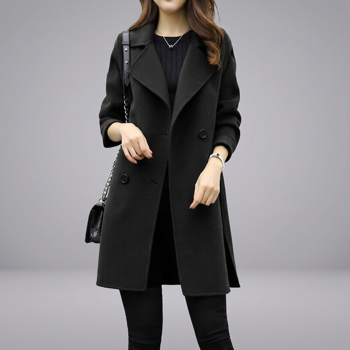 CELINA™ - Long Trench Coat