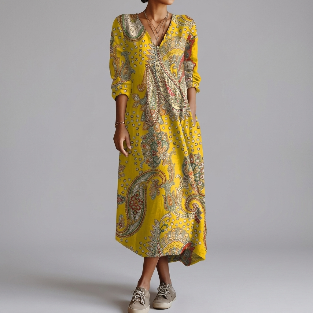 Freya - Dress Paisley