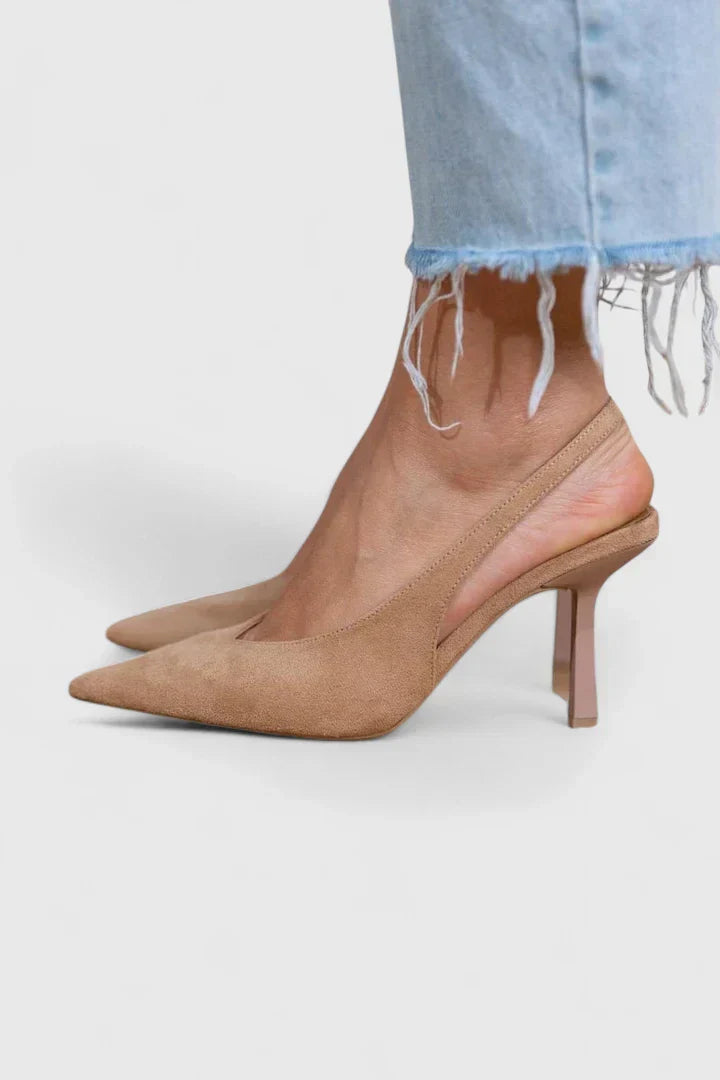 Adelinde - Escarpins Pointus Transparents